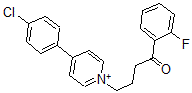 CAS#: 125785-69-5, N-(4'-Fluorobutyrophenone)-4-(4-Chlorophenyl)Pyridinium