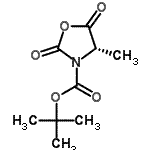 CAS#: 125814-30-4, 2-Methyl-2-Propanyl (4S)-4-Methyl-2,5-Dioxo-1,3-Oxazolidine-3-Carboxylate