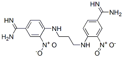 CAS#: 125880-83-3, 4-[3-[(4-Carbamimidoyl-2-Nitro-Phenyl)Amino]Propylamino]-3-Nitro-Benzenecarboximidamide