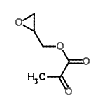 CAS 登录号：125884-77-7， 2-环氧乙烷基甲基2-氧代丙酸酯