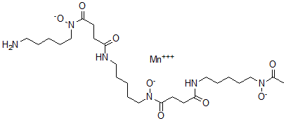 CAS 登录号：125892-49-1， 锰(III)去铁敏B络合物
