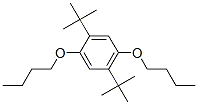 CAS 登录号：125904-18-9， 1,4-二丁氧基-2,5-二叔丁基苯