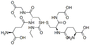 CAS 登录号：125974-21-2， (2S)-2-氨基-4-[[(1R)-2-(乙基氨基甲酰巯基)-1-(甲氧羰基甲基氨基甲酰)乙基]氨基甲酰]丁酸