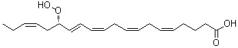 CAS#: 125992-60-1, (5Z,8Z,11Z,13E,15S,17Z)-15-Hydroperoxy-5,8,11,13,17-Icosapentaenoic Acid