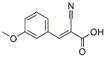 CAS 登录号：126058-00-2， (Z)-2-氰基-3-(3-甲氧基苯基)丙-2-烯酸酯