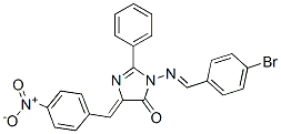 CAS#: 126245-05-4, (5Z)-3-[(4-Bromophenyl)Methylideneamino]-5-[(4-Nitrophenyl)Methylidene]-2-Phenylimidazol-4-One