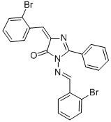 CAS#: 126293-41-2, (5Z)-5-[(2-Bromophenyl)Methylidene]-3-[(2-Bromophenyl)Methylideneamino]-2-Phenylimidazol-4-One