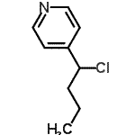 CAS 登录号：126342-37-8， 4-(1-氯丁基)吡啶
