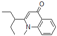 CAS 登录号：126365-17-1， 1-甲基-2-戊烷-3-基喹啉-4-酮