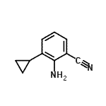 CAS#: 126403-72-3, 2-Amino-3-Cyclopropylbenzonitrile