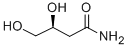 CAS 登录号：126495-84-9， (3S)-3,4-二羟基-丁酰胺