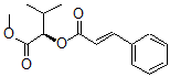 CAS 登录号：126518-77-2， (2R)-3-甲基-2-[(E)-3-苯基丙-2-烯酰基]氧基丁酸甲酯