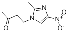 CAS 登录号：126664-28-6， 4-(2-甲基-4-硝基-1H-咪唑-1-基)-2-丁酮
