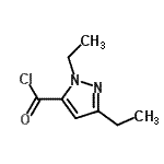 CAS#: 126674-97-3, 1,3-Diethyl-1H-Pyrazole-5-Carbonyl Chloride
