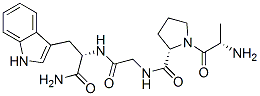 CAS#: 126675-52-3, N-[2-[[(2S)-1-Amino-3-(1H-Indol-3-Yl)-1-Oxopropan-2-Yl]Amino]-2-Oxoethyl]-1-[(2S)-2-Aminopropanoyl]Pyrrolidine-2-Carboxamide