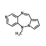 CAS#: 126738-06-5, 5-Methyl-5H-Pyrido[3,4-f]Pyrrolo[1,2-B][1,2,5]Triazepine