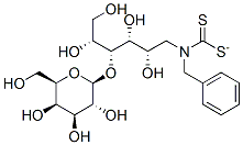 CAS 登录号：126753-66-0， [苯基甲基-[(2S,3R,4R,5R)-2,3,5,6-四羟基-4-[(2S,3R,4S,5R,6R)-3,4,5-三羟基-6-(羟基甲基)四氢吡喃-2-基]氧基己基]氨基]二硫代甲酸
