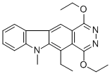 CAS 登录号：126828-40-8， 1,4-二乙氧基-5-乙基-6-甲基哒嗪并[4,5-b]咔唑