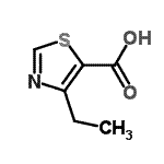 CAS#: 126889-07-4, 4-Ethyl-1,3-Thiazole-5-Carboxylic Acid