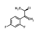 CAS 登录号：126917-44-0， 1-[(3R)-3-氯-1-丁烯-2-基]-2,4-二氟苯