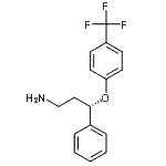 CAS 登录号：126924-38-7， (3S)-3-苯基-3-[4-(三氟甲基)苯氧基]-1-丙胺