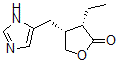 CAS 登录号：127-67-3， (3S,4R)-3-乙基-4-(3H-咪唑-4-基甲基)四氢呋喃-2-酮