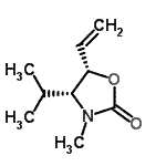 CAS#: 127044-28-4, (4R,5S)-4-Isopropyl-3-Methyl-5-Vinyl-1,3-Oxazolidin-2-One