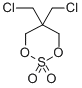 CAS 登录号：12712-28-6， 2,2-二(氯甲基)-1,3-丙烷二醇硫酸盐
