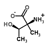 CAS 登录号：127126-06-1， (3R)-3-羟基-L-异缬氨酸