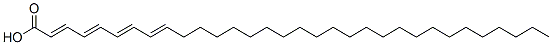 CAS 登录号：127216-46-0， (2E,4E,6E,8E)-三十二-2,4,6,8-四烯酸