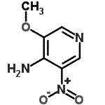 CAS 登录号：127356-39-2， 3-甲氧基-5-硝基-4-吡啶胺