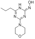 CAS 登录号：127374-74-7， 4-(4-吗啉基)-6-丙基-1,3,5-三嗪-2(1H)-酮肟
