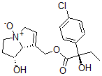 CAS#: 127441-92-3, [(7R,8R)-7-Hydroxy-4-Oxido-5,6,7,8-Tetrahydro-3H-Pyrrolizin-4-Ium-1-Yl]Methyl (2R)-2-(4-Chlorophenyl)-2-Hydroxybutanoate