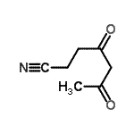 CAS#: 127528-53-4, 4,6-Dioxoheptanenitrile