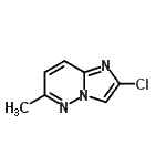 CAS#: 127566-20-5, 2-Chloro-6-Methylimidazo[1,2-b]Pyridazine