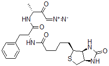 CAS#: 127678-91-5, (Z,3R)-3-[[(2R)-2-[5-[(3aR,6S,6aS)-2-Oxo-1,3,3a,4,6,6a-Hexahydrothieno[3,4-d]Imidazol-6-Yl]Pentanoylamino]-3-Phenylpropanoyl]Amino]-1-Diazoniobut-1-En-2-Olate