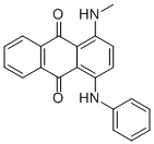 CAS 登录号：12769-16-3， 溶剂蓝 19