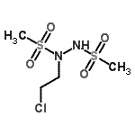 CAS#: 127792-84-1, N-(2-Chloroethyl)-N'-(Methylsulfonyl)Methanesulfonohydrazide
