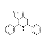 CAS#: 127895-86-7, 3-Ethyl-2,6-Diphenyl-4-Piperidinone