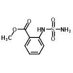 CAS#: 127903-06-4, Methyl 2-(Sulfamoylamino)Benzoate