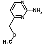 CAS 登录号：127958-17-2， 4-(甲氧基甲基)-2-嘧啶胺