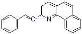 CAS#: 127983-95-3, 2-(2-phenylethenyl)-Benzo[h]quinoline ion(1-)