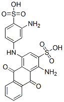 CAS#: 128-99-4, 1-Amino-4-[(3-Amino-4-Sulfophenyl)Amino]-9,10-Dioxoanthracene-2-Sulfonic Acid