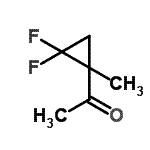 CAS#: 128073-32-5, 1-(2,2-Difluoro-1-Methylcyclopropyl)Ethanone