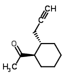 CAS 登录号：128134-87-2， 1-[(1R,2S)-2-(2-丙炔-1-基)环己基]乙酮