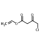 CAS 登录号：128218-60-0， 乙烯基4-氯-3-氧代丁酸酯