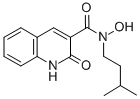 CAS#: 128366-06-3, 3-[Hydroxy-(3-Methylbutylamino)Methylidene]-1H-Quinoline-2,4-Dione