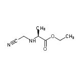 CAS 登录号：128427-04-3， 乙基N-(氰基甲基)-L-丙氨酸酯