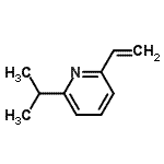 CAS 登录号：128519-10-8， 2-异丙基-6-乙烯基吡啶