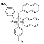 CAS 登录号：128575-35-9， 1,1'-联萘-2,2'-二基二(4-甲基苯磺酸酯)
